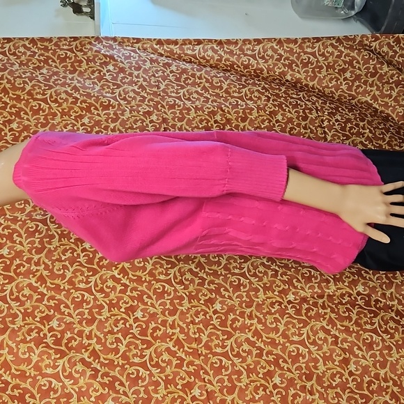 Sears Plum Pink Cable Knitted Sweater NWT - Picture 7 of 7